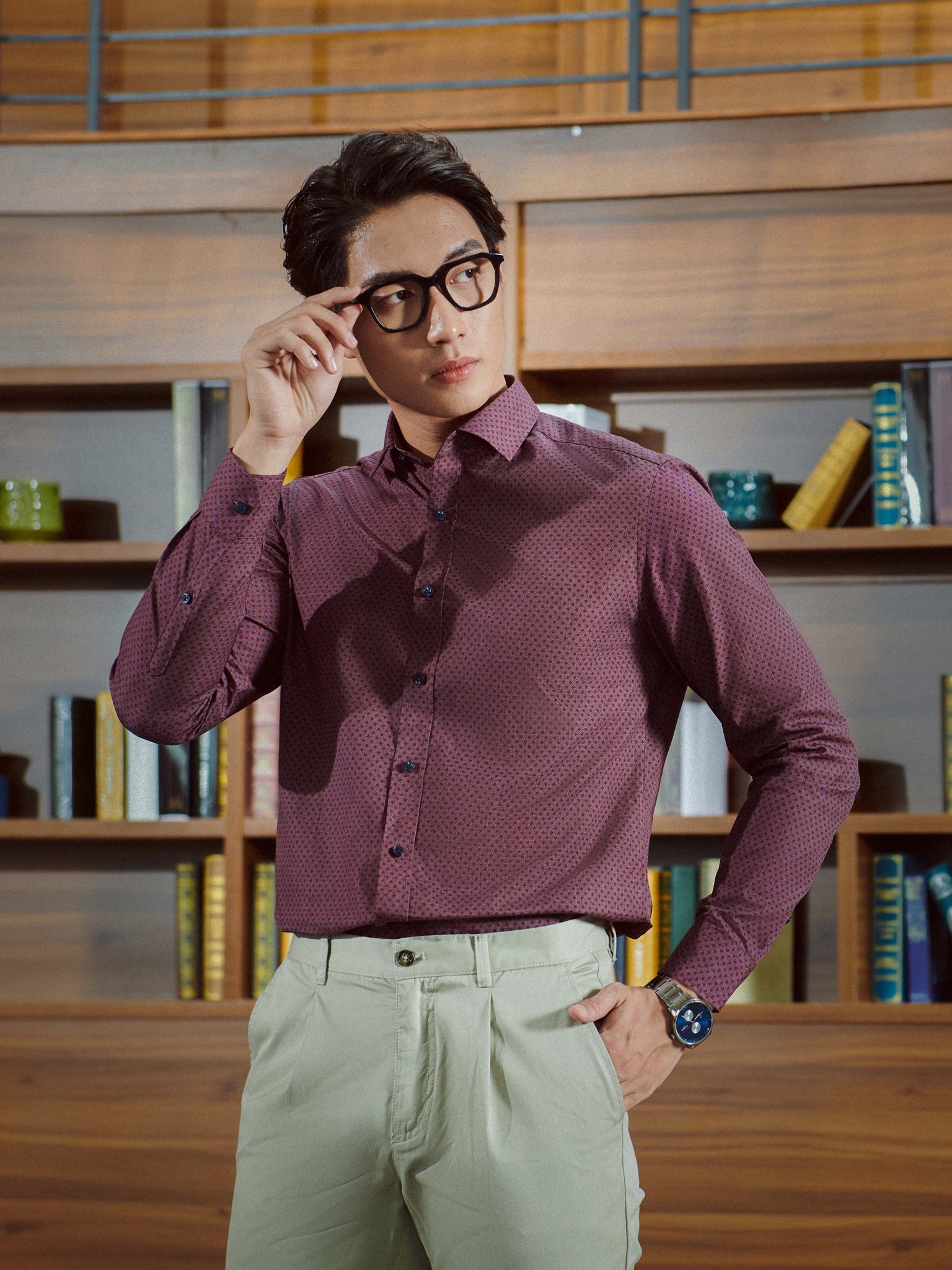 Ảnh của Sơ mi nam dài tay 202SM41059